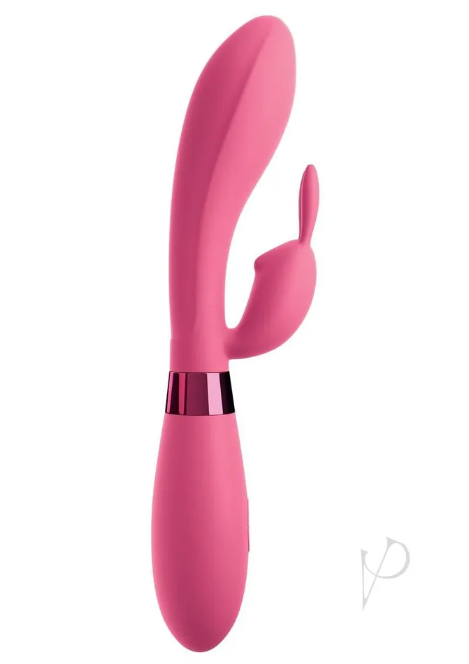 OMG Rabbits Selfie Silicone Vibrator Pink Omg Vibrators