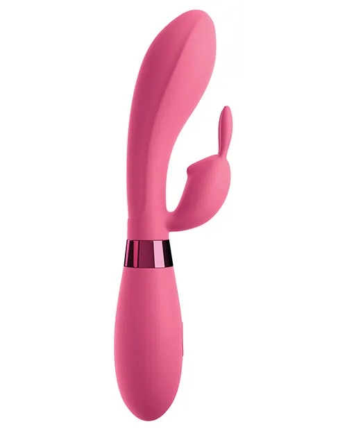 OMG Rabbits Selfie Silicone Vibrator Pink Omg Vibrators