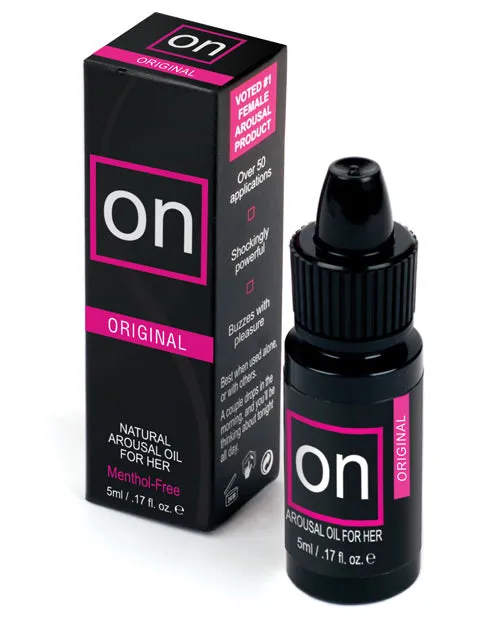ON Natural Arousal Oil For Her Original 5 ml Bottle On Female Sex Toys ON Natural Arousal Oil For Her Original 5 ml Bottle On Female Sex Toys