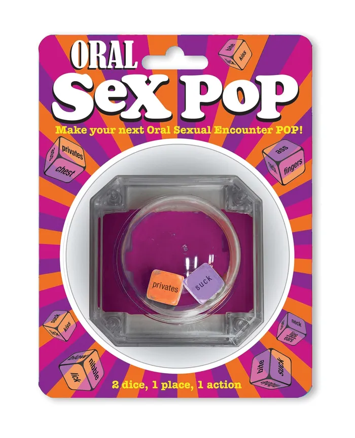 Oral Sex Pop Dice Game Little Genie Couples