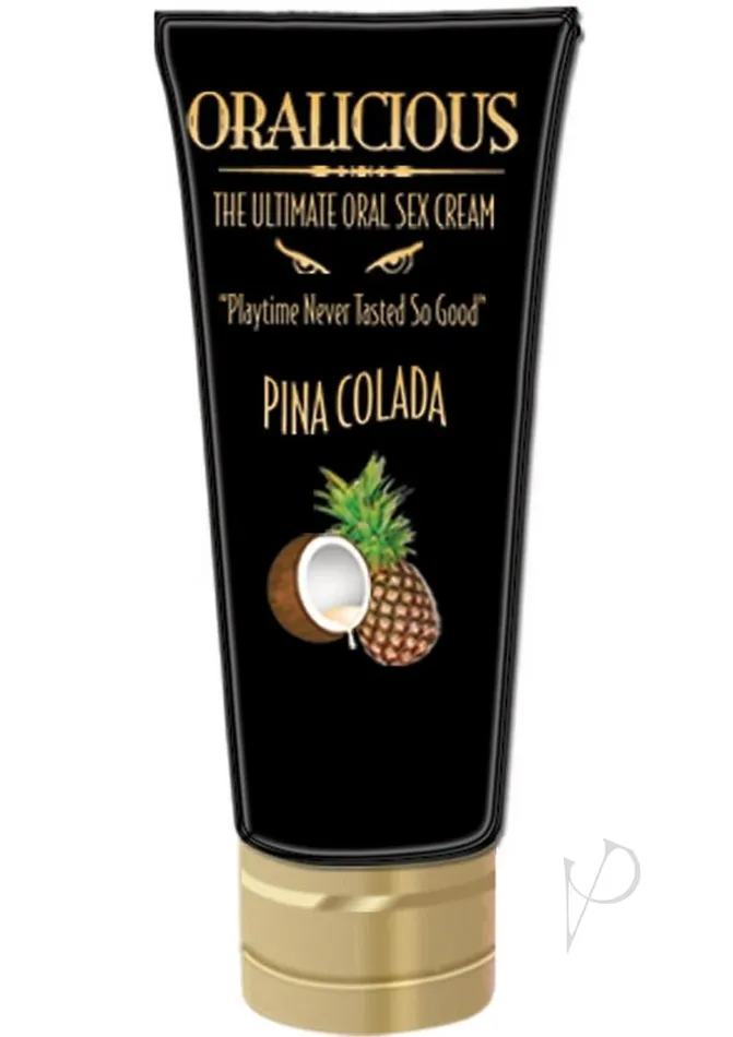 Oralicious Couples Oralicious Ultimate Oral Sex Cream 2oz Pina Colada