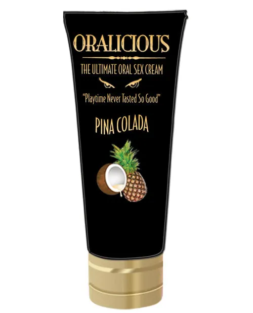 Oralicious Couples Oralicious Ultimate Oral Sex Cream 2oz Pina Colada