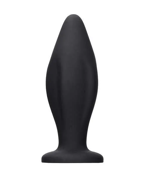 Ouch Anal Shots Ouch Edgy Butt Plug Black Ouch Anal Shots Ouch Edgy Butt Plug Black