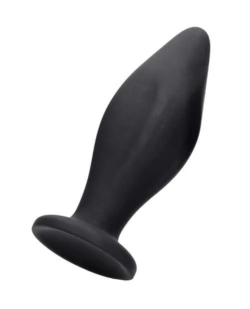 Ouch Anal Shots Ouch Edgy Butt Plug Black Ouch Anal Shots Ouch Edgy Butt Plug Black
