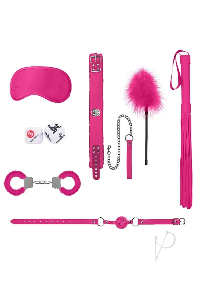 Ouch Kits Introductory Bondage Kit 6 6 piece kit Pink Ouch Couples Ouch Kits Introductory Bondage Kit 6 6 piece kit Pink Ouch Couples