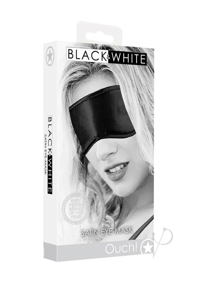 Ouch Satin EyeMask Black Ouch Anal