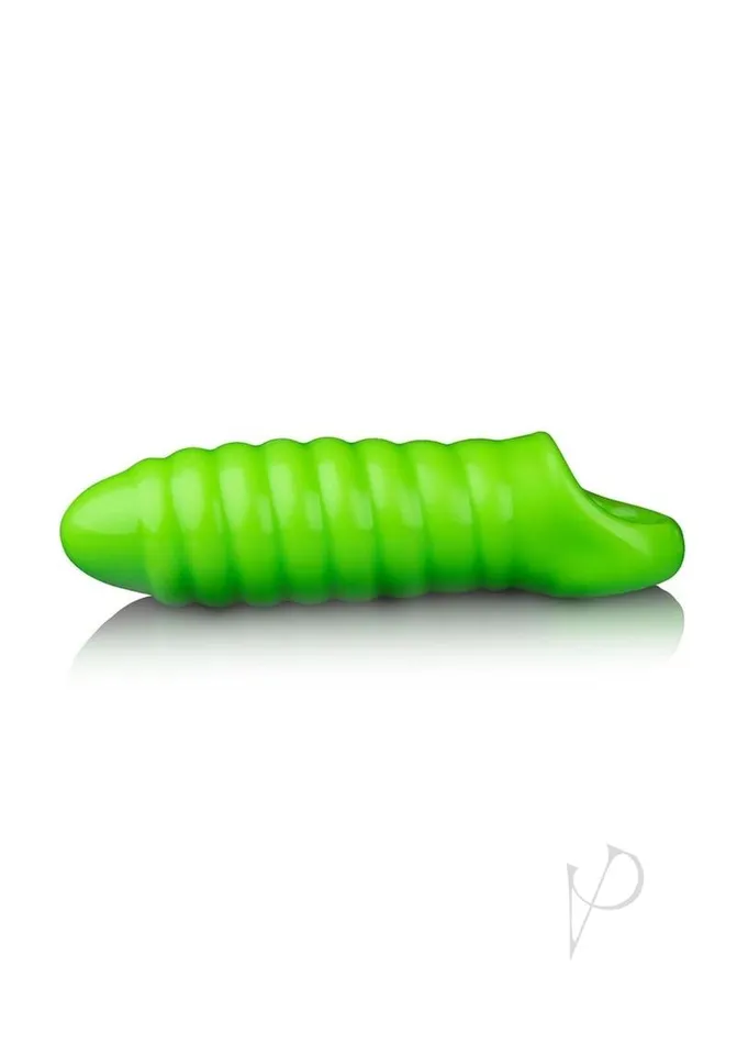 Ouch Swirl Thick Stretchy Penis Sleeve Glow in the Dark Green Ouch Male Sex Toys Ouch Swirl Thick Stretchy Penis Sleeve Glow in the Dark Green Ouch Male Sex Toys