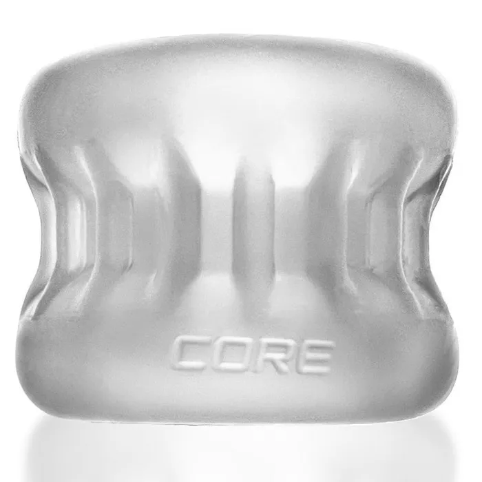 Oxballs Dildos Core Gripsqueeze Ballstretcher Clear Ice