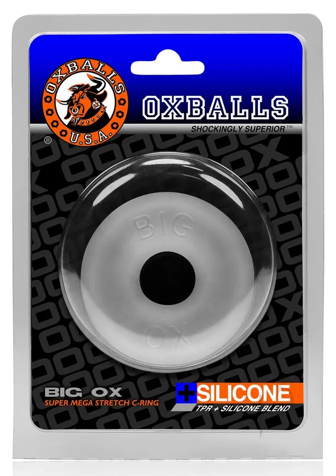 Oxballs Male Sex Toys Oxballs Big Ox Super Mega Stretch Silicone Cock Ring Clear Oxballs Male Sex Toys Oxballs Big Ox Super Mega Stretch Silicone Cock Ring Clear