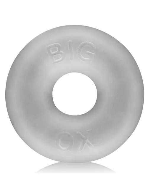 Oxballs Male Sex Toys Oxballs Big Ox Super Mega Stretch Silicone Cock Ring Clear