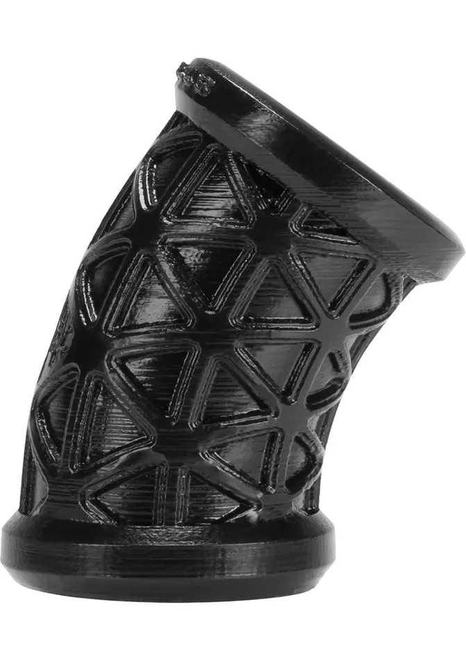 Oxballs Morph Curved Silicone Ball Stretcher Black Oxballs Anal
