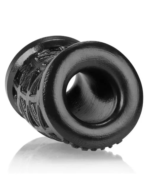 Oxballs Morph Curved Silicone Ball Stretcher Black Oxballs Anal