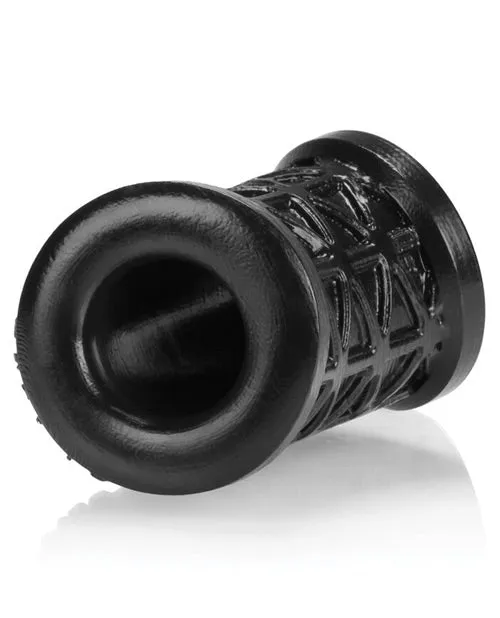 Oxballs Morph Curved Silicone Ball Stretcher Black Oxballs Anal