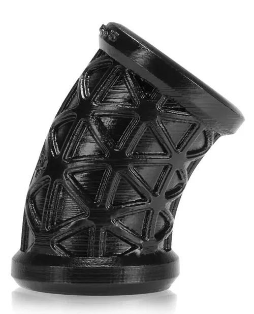 Oxballs Morph Curved Silicone Ball Stretcher Black Oxballs Anal
