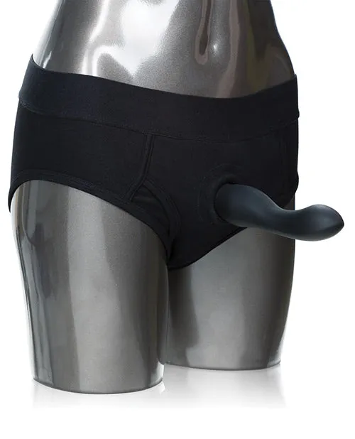Packer Gear Female Sex Toys Packer Gear Brief Harness XL2XL Black