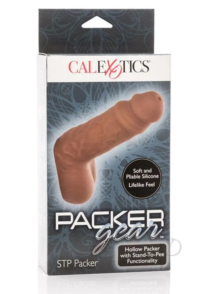 Packer Gear Female Sex Toys Packer Gear Silicone Hollow STP Chocolate