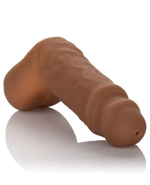 Packer Gear Female Sex Toys Packer Gear Silicone Hollow STP Chocolate
