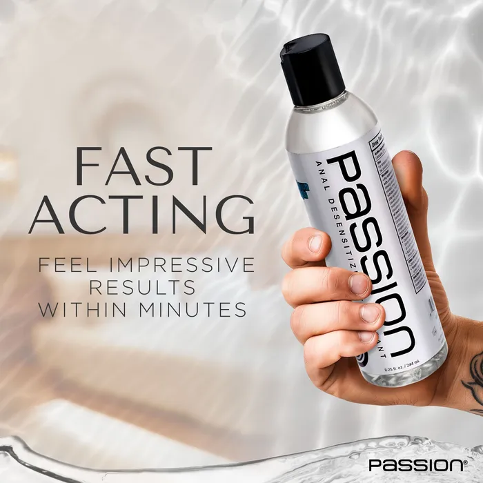 Passion Vibrators 825oz Maximum Strength Passion Desensitizing Lube