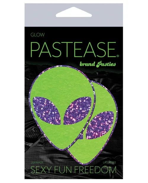 Pastease Dildos Pastease Premium Glitter Alien PurpleGreen OS