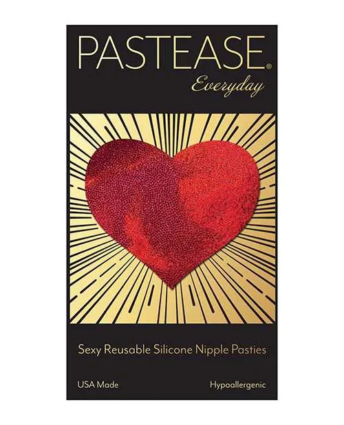 Pastease Pastease Reusable Liquid Heart Red OS Vibrators