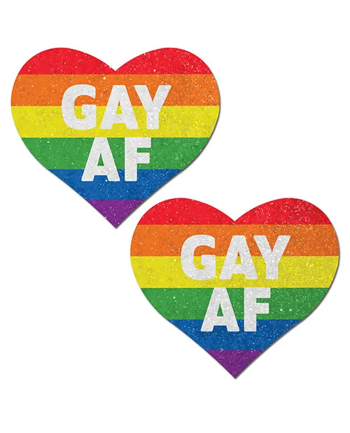 Pastease Premium Gay AF Rainbow OS Pastease Anal
