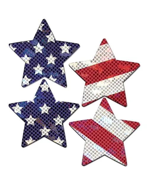 Pastease Vibrators Pastease Premium Petites Glittering Stars Stripes RedWhiteBlue OS Pastease Vibrators Pastease Premium Petites Glittering Stars Stripes RedWhiteBlue OS