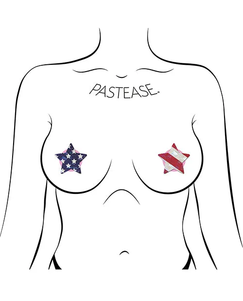 Pastease Vibrators Pastease Premium Petites Glittering Stars Stripes RedWhiteBlue OS Pastease Vibrators Pastease Premium Petites Glittering Stars Stripes RedWhiteBlue OS