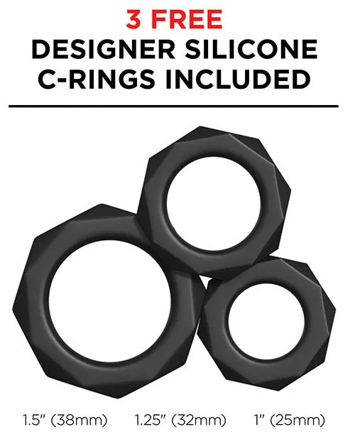 Pdx Elite Male Sex Toys PDX Elite Rechargeable Ultimate Milker Masturbator Pussy ClearBlack