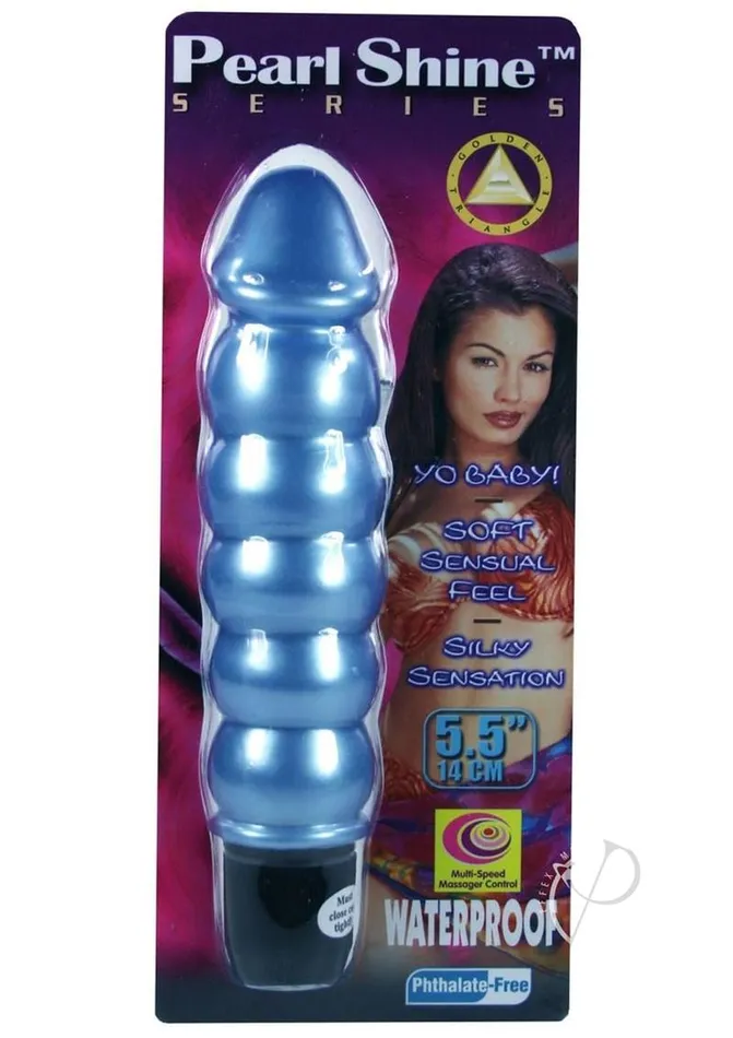 Pearl Shine Vibrator Blue Pearl Sheens Vibrators