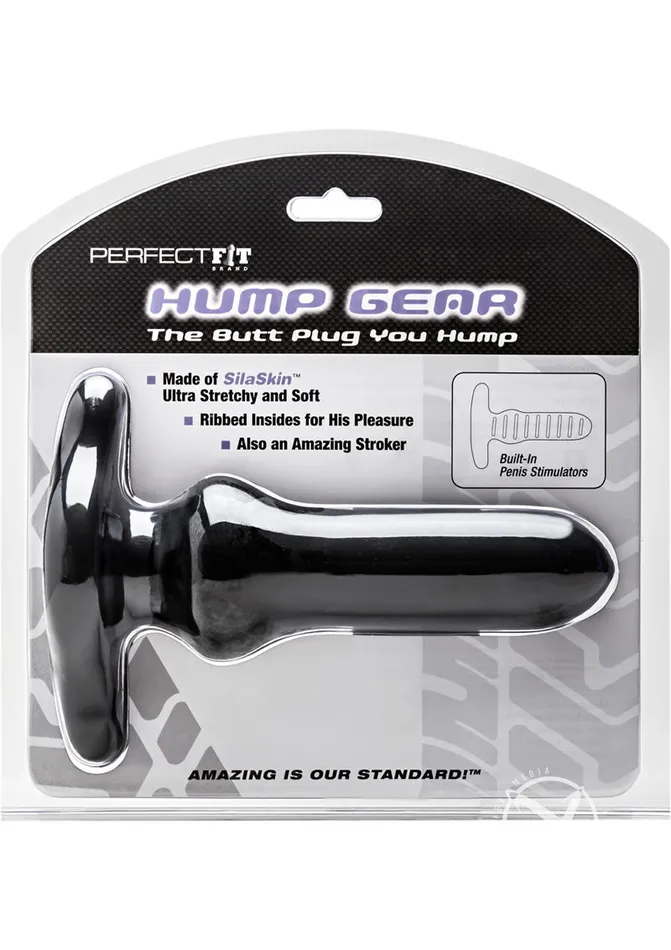 Perfect Fit Hump Gear Anal Plug Black Perfect Fit Anal