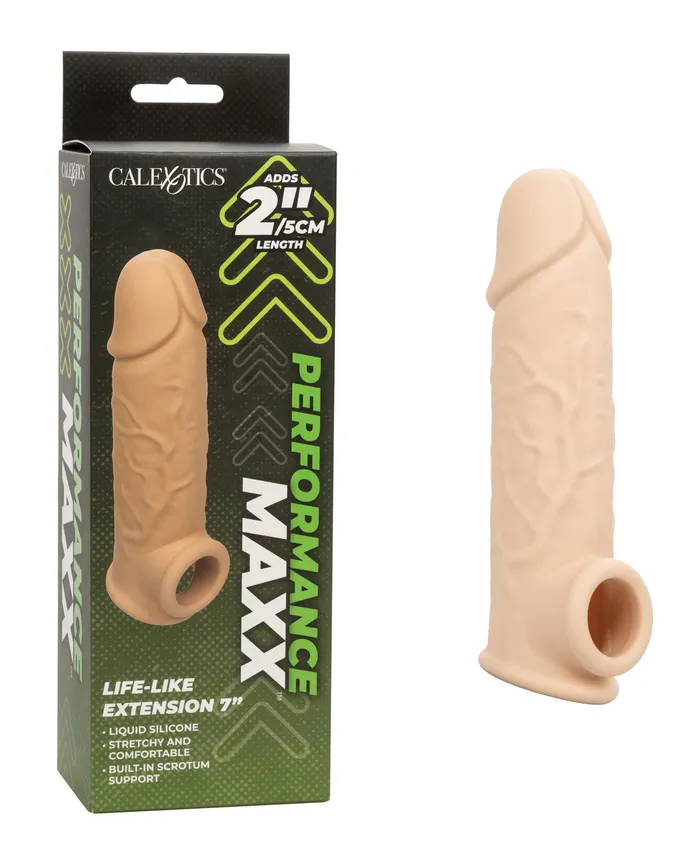 Performance Maxx Performance Maxx LifeLike Extension 7in Vanilla Male Sex Toys Performance Maxx Performance Maxx LifeLike Extension 7in Vanilla Male Sex Toys