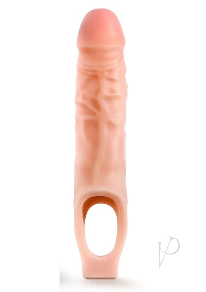 Performance Plus Performance Plus Silicone Cock Sheath Penis Extender 9in Vanilla Male Sex Toys