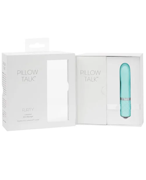 Pillowtalk Female Sex Toys Pillow Talk Flirty Rechargeable Silicone Bullet Teal Pillowtalk Female Sex Toys Pillow Talk Flirty Rechargeable Silicone Bullet Teal