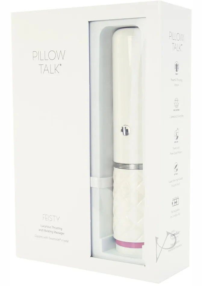 Pillowtalk Vibrators Pillow Talk Feisty Silicone Thrusting and Vibrating Massager Pink Pillowtalk Vibrators Pillow Talk Feisty Silicone Thrusting and Vibrating Massager Pink