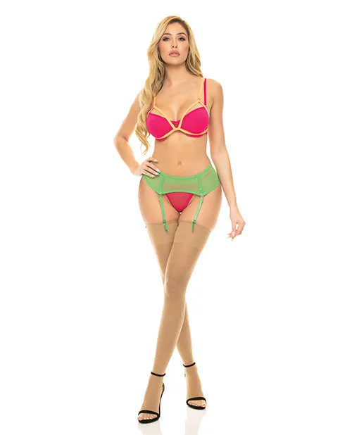 Pink Lipstick Vibrators Pink Lipstick Come to Me Bra Garter Belt GString Neon SM Pink Lipstick Vibrators Pink Lipstick Come to Me Bra Garter Belt GString Neon SM