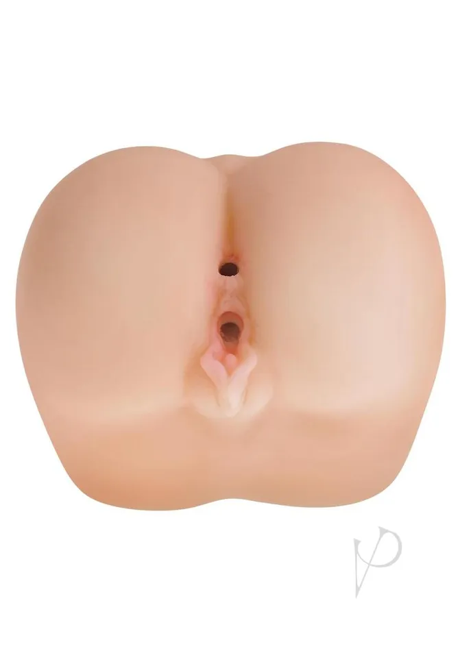 Pipedream Extreme Toyz Fuck Me Silly To Go Petite Fantasy Bubble Butt Mega Masturbator Butt and Pussy Vanilla Fuck Me Silly Male Sex Toys