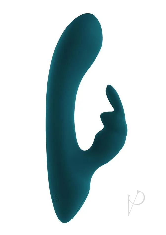 Playboy Female Sex Toys Playboy Lil Rabbit Rechargeable Silicone Rabbit Vibrator Teal