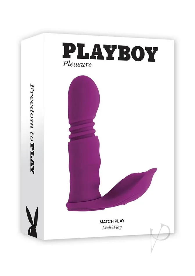 Playboy Vibrators Playboy Match Play Rechargeable Silicone Dual Vibrator Purple Playboy Vibrators Playboy Match Play Rechargeable Silicone Dual Vibrator Purple