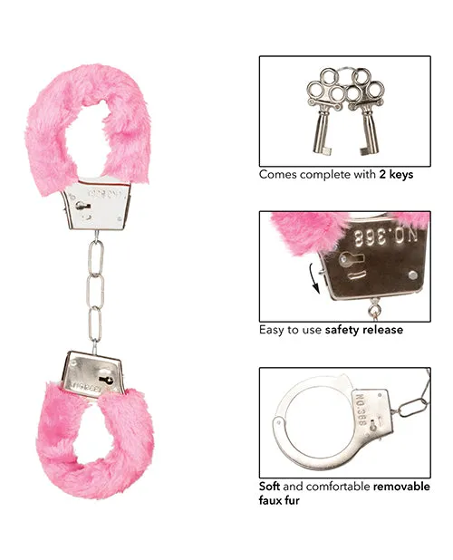 Playful Furry Cuffs Pink Playful Furry Vibrators Playful Furry Cuffs Pink Playful Furry Vibrators