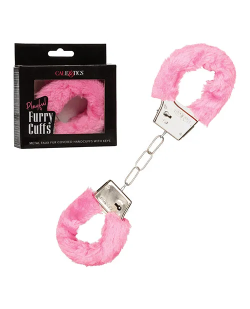 Playful Furry Cuffs Pink Playful Furry Vibrators Playful Furry Cuffs Pink Playful Furry Vibrators