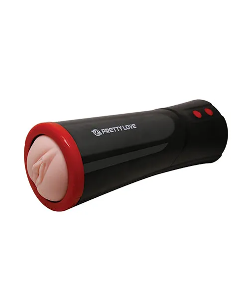 Pretty Love Male Sex Toys Pretty Love Ozzy Thrusting Male Masturbator wFlesh Sleeve Black Pretty Love Male Sex Toys Pretty Love Ozzy Thrusting Male Masturbator wFlesh Sleeve Black
