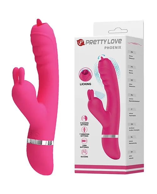 Pretty Love Phoenix Licking Rabbit Pink Pretty Love Vibrators Pretty Love Phoenix Licking Rabbit Pink Pretty Love Vibrators