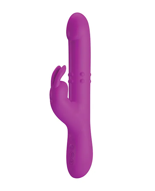 Pretty Love Reese Thrusting Rabbit Fuchsia Pretty Love Vibrators