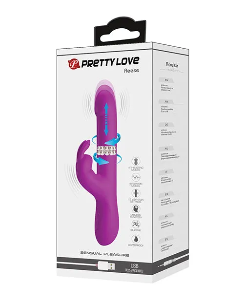 Pretty Love Reese Thrusting Rabbit Fuchsia Pretty Love Vibrators Pretty Love Reese Thrusting Rabbit Fuchsia Pretty Love Vibrators