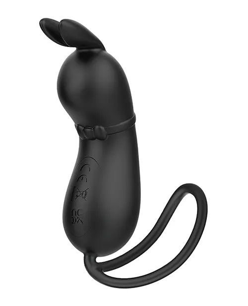 Pretty Love Rosalie Tethered Clit Stim Black Pretty Love Vibrators