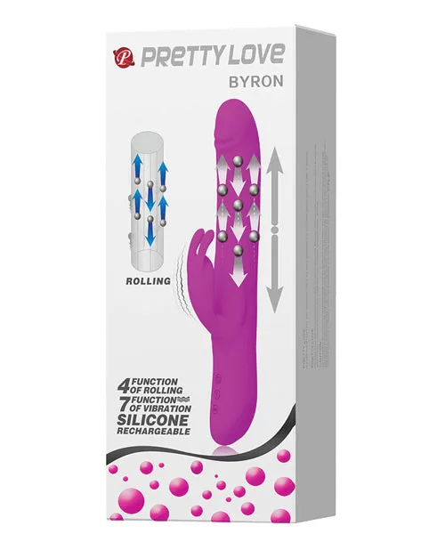 Pretty Love Vibrators Pretty Love Byron Thrusting Rabbit Fuchsia Pretty Love Vibrators Pretty Love Byron Thrusting Rabbit Fuchsia