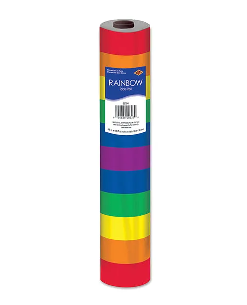 Pride Table Roll Rainbow Beistle Anal