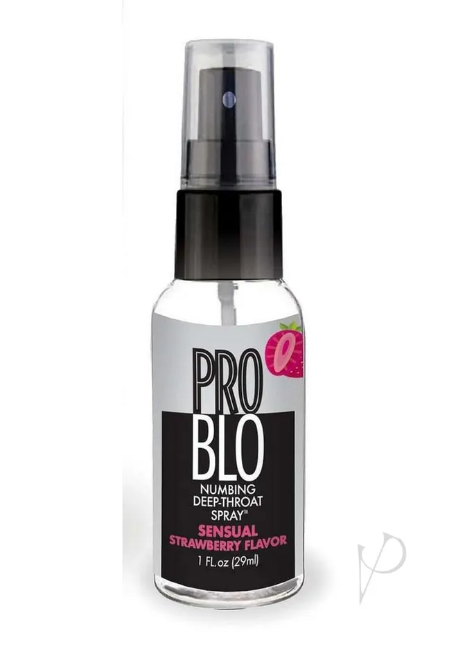 ProBlo Numbing DeepThroat Spray 1oz Strawberry Problo Male Sex Toys ProBlo Numbing DeepThroat Spray 1oz Strawberry Problo Male Sex Toys