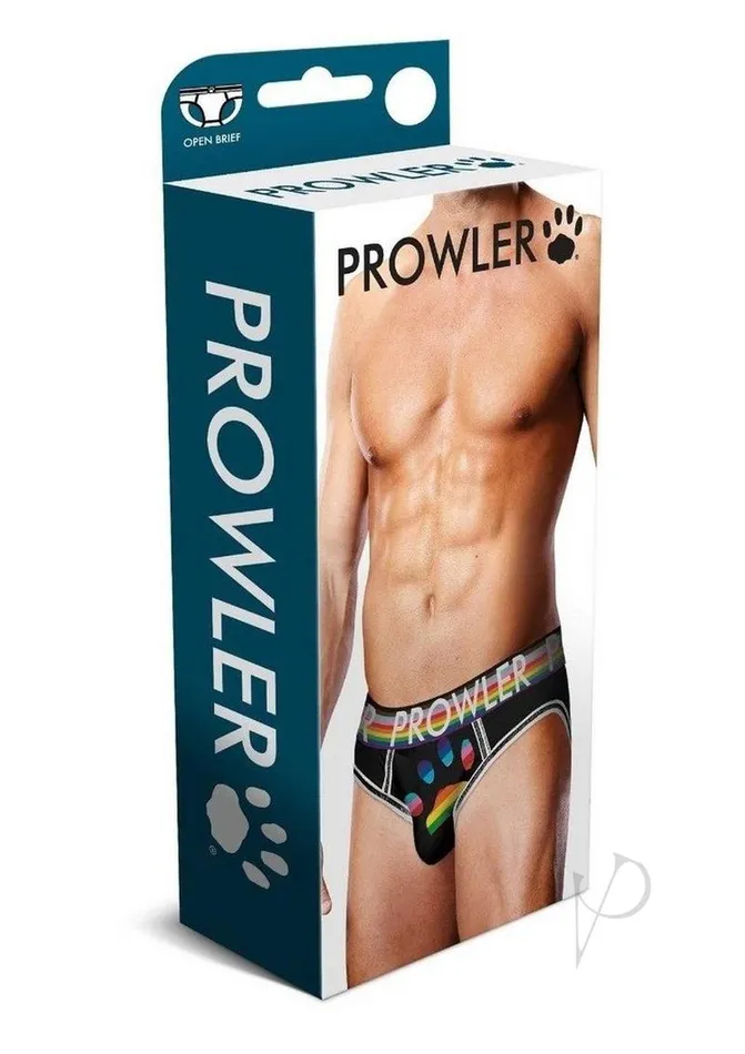 Prowler Anal Prowler Black Oversized Paw Open Brief XL BlackRainbow