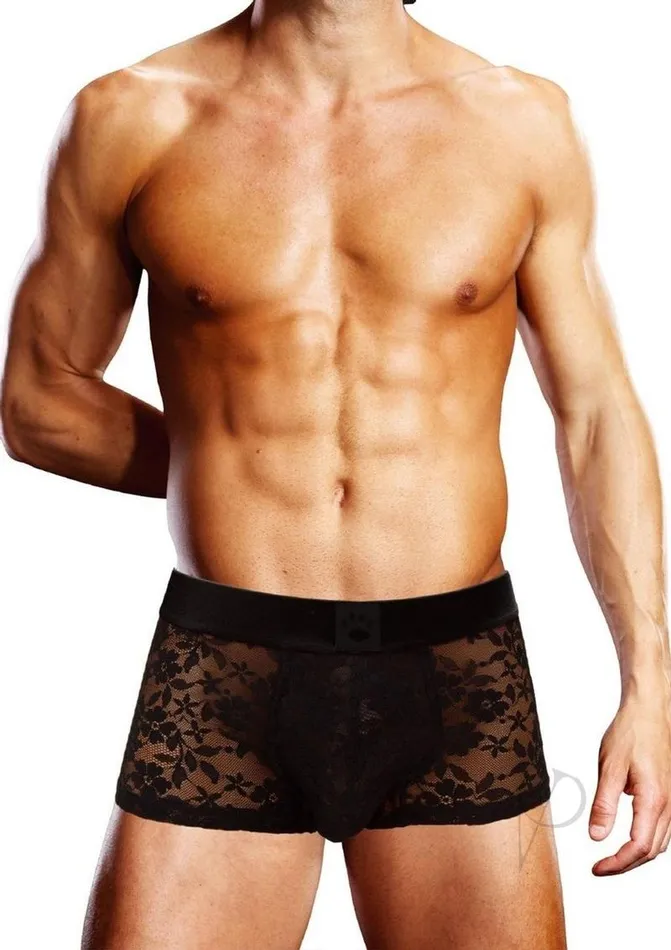 Prowler Anal Prowler Lace Trunk XL Black Prowler Anal Prowler Lace Trunk XL Black